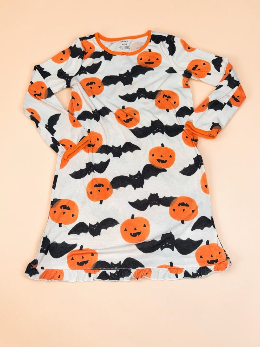 Carter's White Halloween Nightgown Girls (6/7)